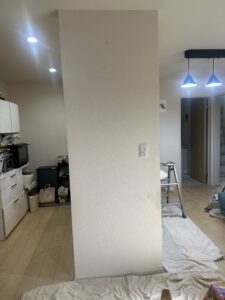 キッチンカウンター周りの施工前
