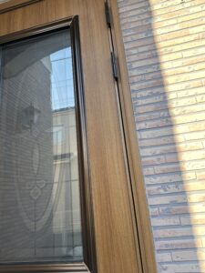 小口をシーリング処理