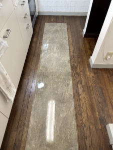 フロアータイル四方割り出し