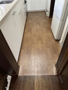 クッションフロアー施工前